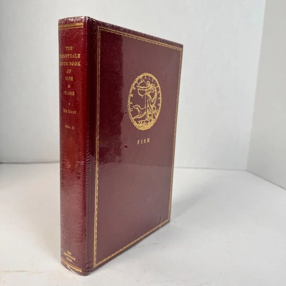The Derrydale Cook Book of Fish & Game LP De Gouy Vol II Limited Edition HC Book